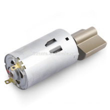 Kinmore carbon brush dc motor and 24v electric dc motor with double vibrator